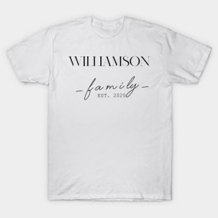 Williamson Family EST. 2020, Surname, Williamson T-Shirt